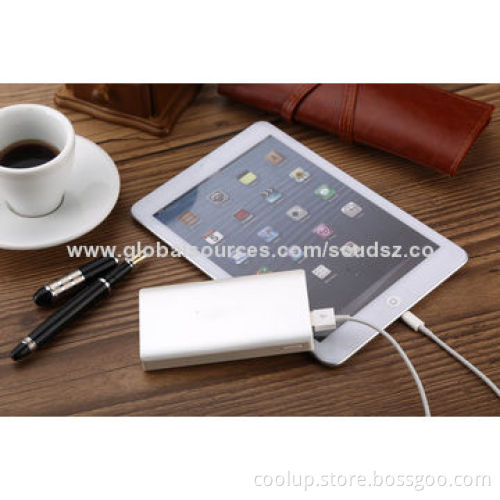 6,000mAh Compact Design Power Station with 2.1 and 1A Output